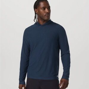 Vuori Men's Deep Blue Hoodie